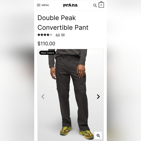 Prana Convertible Pants - Picture 7 of 7